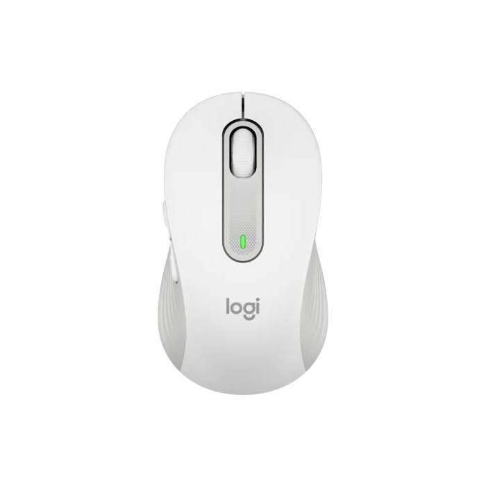 Logitech Signature M650 for Business Mouse Ottico 4000DPI 5 Tasti Wireless/Bluetooth Off-White