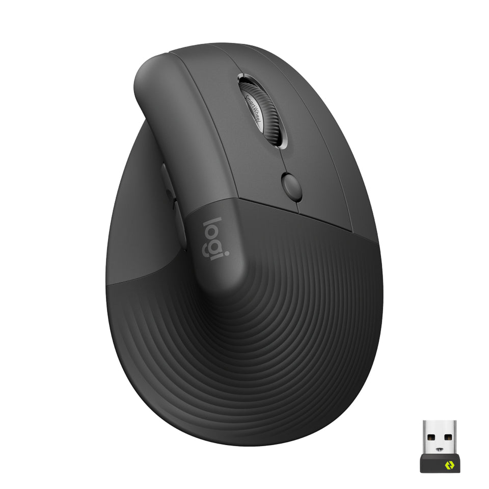 Logitech Lift Mouse Ottico Verticale 4000DPI 4 Tasti Wireless