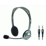 Logitech Stereo Headset H110 Cuffie/Microfono 3.5mm Silver