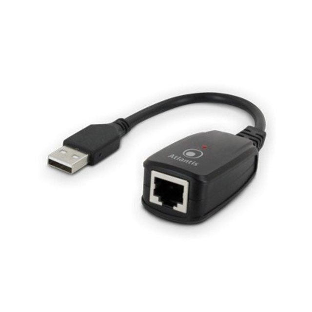 Atlantis Land A02-UTL20 Adattatore Ethernet LAN - USB2.0 - Nero