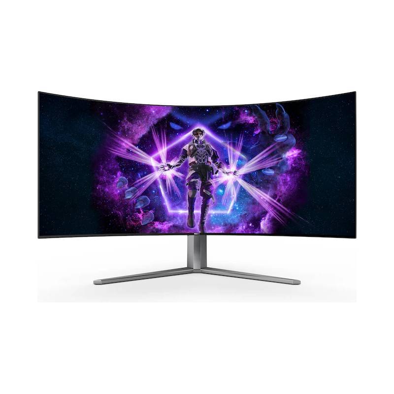AOC Agon Pro AG456UCZD Monitor Curvo 44,5" OLED 240Hz UWQHD 0.03ms Multimediale Hub USB 2*HDMI/DisplayPort
