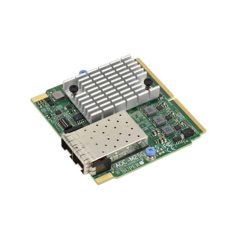 Supermicro AOC-M25G-I2SM-O Scheda Ethernet XXV710 25Gbps 2*SFP28