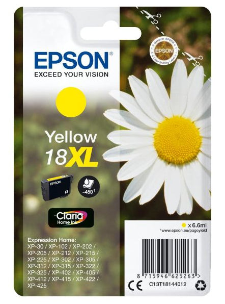 Epson 18xl - xl - giallo - originale - cartuccia d'inchiostro