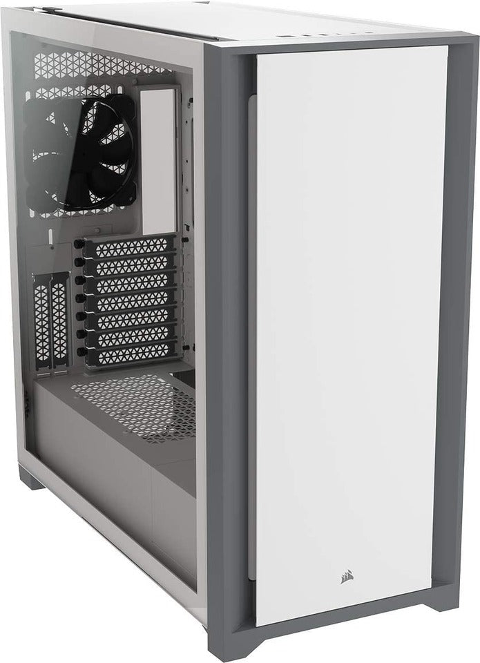 Corsair 5000D White Middle Tower Vetro Temperato No Power minITX/mATX/ATX