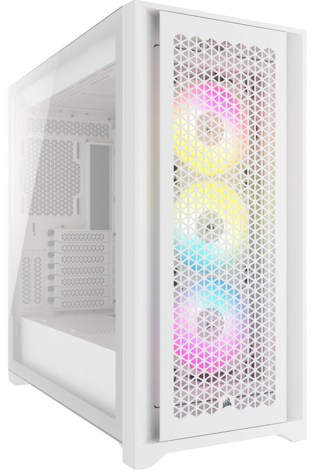 Corsair 5000D RGB, Mid Tower Vetro Temperato No-Power minITX/mATX/ATX/E-ATX