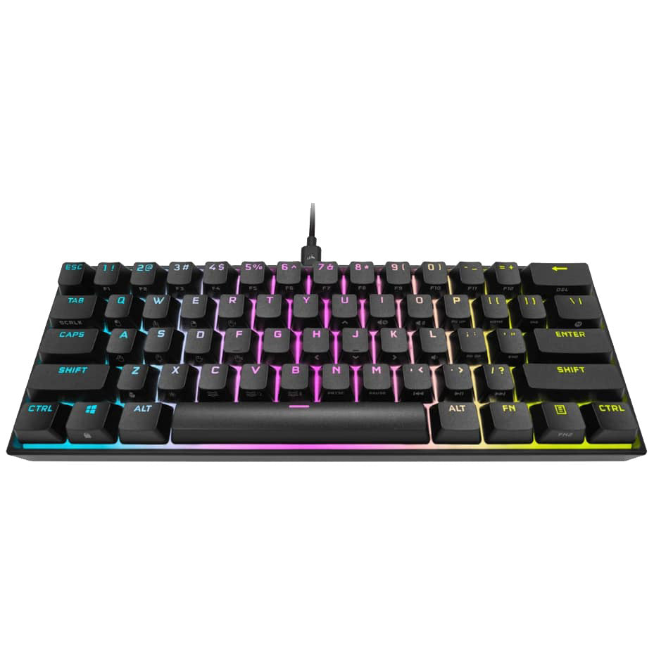 Corsair K65 RGB Mini Tastiera Meccanica MX Cherry Red USB Layout US