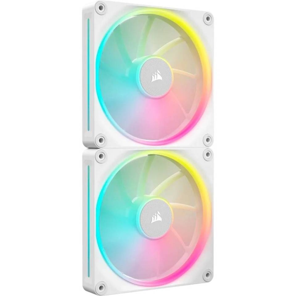 Corsair iCUE LINK LX140 White RGB Kit 2 Ventole 140mm PWM