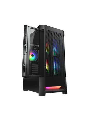 COUGAR CASE MID TOWER AIRFACE RGB BLK 2*140+120mm FAN + CTRL
