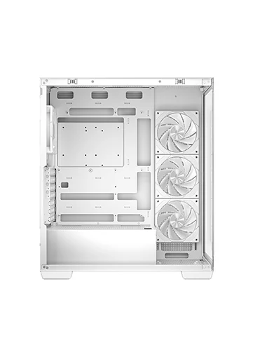 DEEPCOOL CASE MID TOWER CG580 WH 4F WHITE 2*TG 4x120 PWM+ARGB FAN