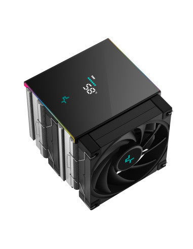 DEEPCOOL RAFF. CPU AK620 DIGITAL SE R-AK620-BKADMN-GJD - L'era dei raffreddatori d'aria digitali � arrivata e DeepCool � orgogliosa di presentare AK620 DIGITAL SE. Tutto ci� che amavi dell'AK620, ma con un elegante display di stato magnetico a basso pr...