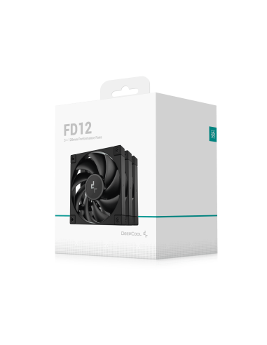 DEEPCOOL VENTOLE CASE FD12  3 IN 1 R-FD12-BKNPN3-G