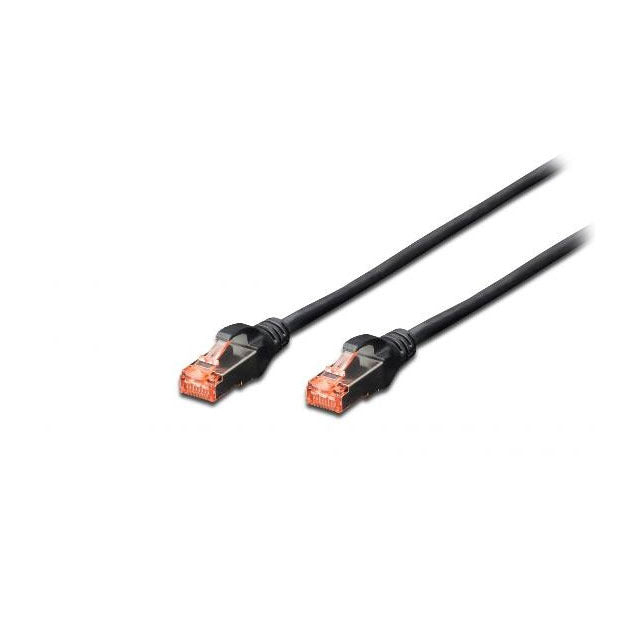 Digitus CAVO RETE S-FTP CAT.6 DOPPIA SCHERMATURA LS0H COLORE NERO 5MT