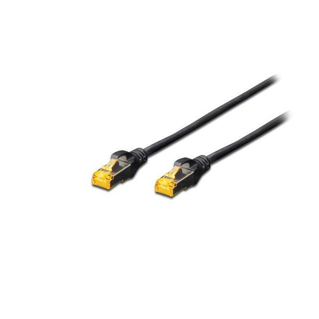 Digitus DK1644A0025BL Cavo Patch RJ45 Cat6A Doppia Schermatura 0.25m Nero