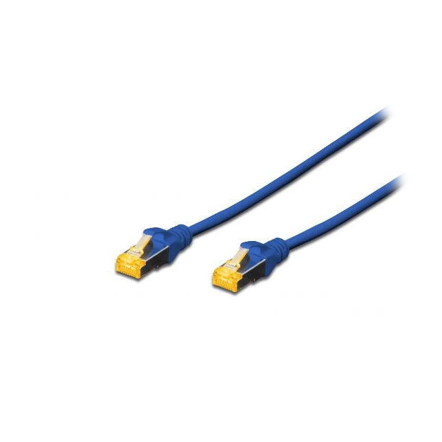 Digitus DK1644A020B Cavo Patch RJ45 Cat6A Doppia Schermatura 2m Blu