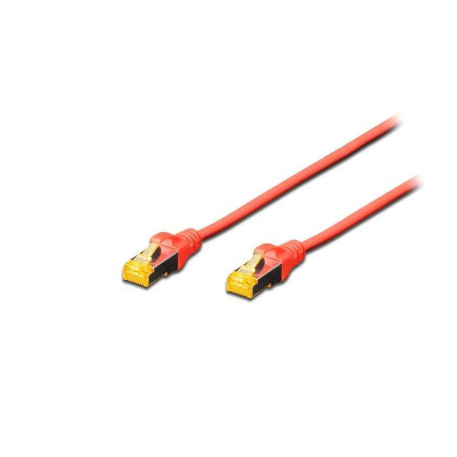 Digitus DK1644A020R Cavo Patch RJ45 Cat6A Doppia Schermatura 2m Rosso