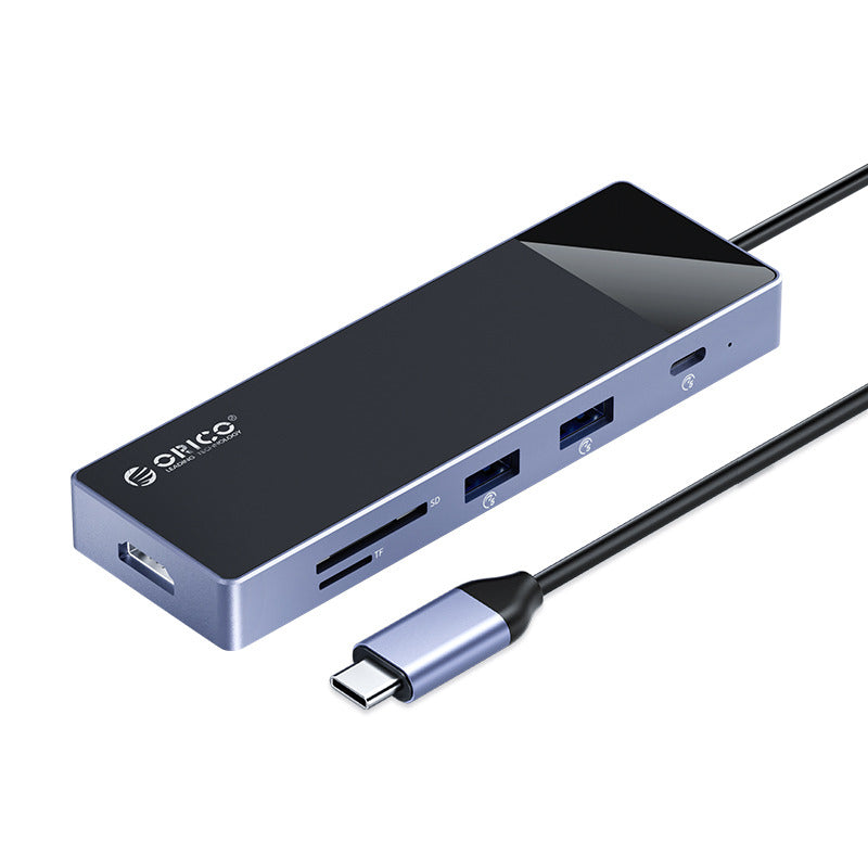 Orico DM-10P Docking Station USB-C to 2*USB3.0/2*USB2.0/USB-C3.0/HDMI/SD/TF/GLAN