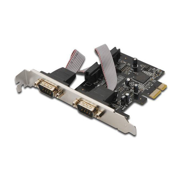 Digitus Scheda PCI Express con 2 porte seriali a 9 poli