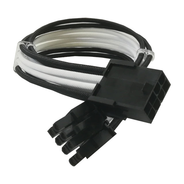 Barrow Extension Cable GPU 6+2pin CPU 30cm Nero/Bianco