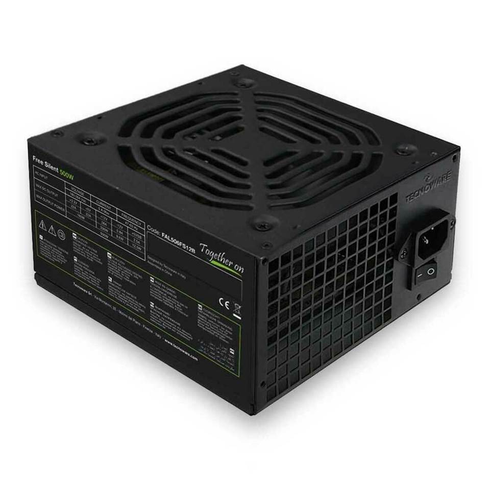 Tecnoware Free Silent 500W Attivo ATX