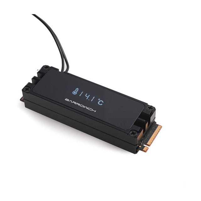 Barrow Heatsink M.2 2280/22110 Full Cover Display OLED Nero