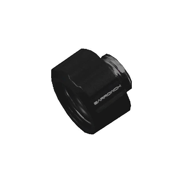 Barrow FBYKNL-16 Helm Edition Connettore Fitting Dritto Tubo Rigido 16 Nero