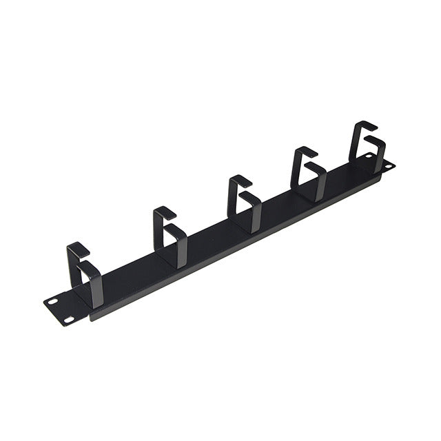 Digitus Listello Guidacavi Rack 19" 1U 5 Anelli Nero