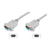 Digitus cavo Null Modem Seriale RS232 Crossover F/F 9 poli 1.8MT