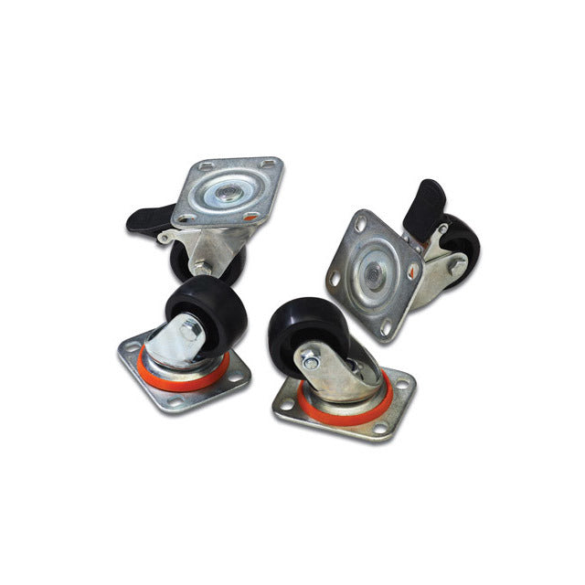 Digitus Castor Group for DIGITUS Professional Line Cabinet, Nero, Argento, 250 kg