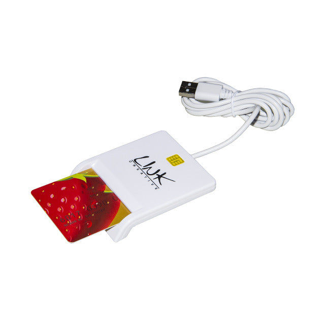 Digitus Lettore Smart Card USB 2.0 ISO7816 Bianca