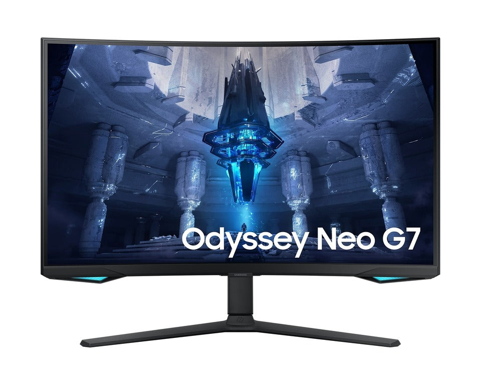 Samsung Odyssey Neo G7 Monitor Gaming Curvo 32" VA Mini LED 165Hz 4K UHD 1ms Pivot Hub USB 2*HDMI/DisplayPort