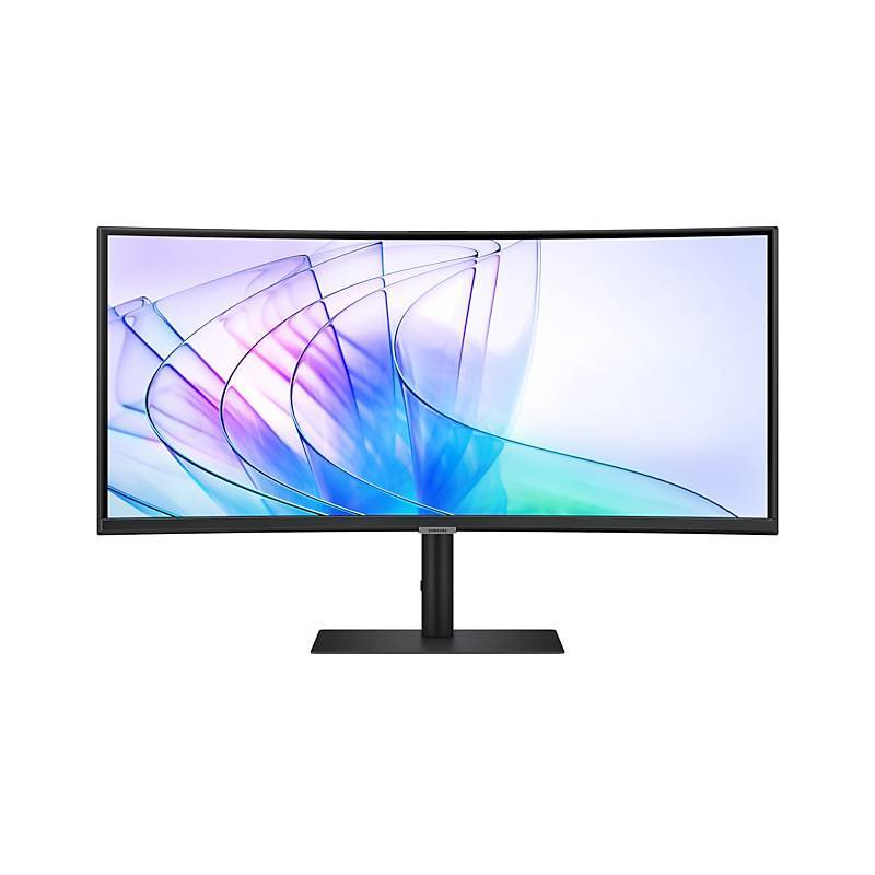 Samsung ViewFinity S6 S65VC Monitor Curvo 34" VA 100Hz 4K 5ms Multimediale Webcam Docking HDMI/DisplayPort/USB-C