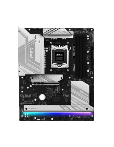 MB ASROCK B850 PRO RS AM5 - Moderna e futuristica, con specifiche accattivanti e un equilibrio perfetto, la Race Sport (RS) Edition � l'evoluzione della pi� popolare scheda madre della serie PRO.