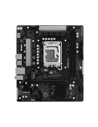 MB ASROCK H810M-H MATX S1851 - Progettata per offrire prestazioni affidabili con funzionalit� versatili, perfetta per le attivit� quotidiane.