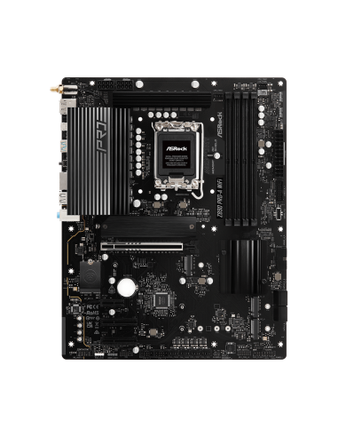 MB ASROCK Z890 PRO-A WIFI S1851 - La serie Pro-A � progettata per garantire maggiori stabilit�, durata ed efficienza  offre prestazioni affidabili, funzionalit� intuitive e un'estetica semplificata, rendendola ideale per le esigenze informatiche quotid...