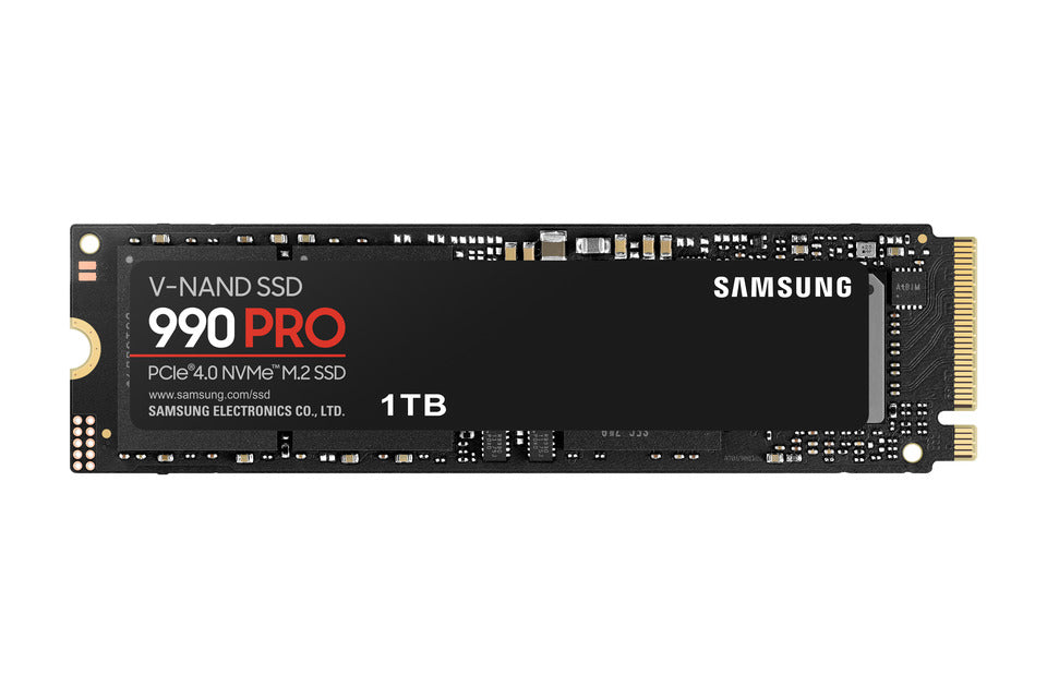 Samsung 990 Pro SSD 1TB M.2 NVMe PCIe 4.0 7450/6900 MB/s MLC