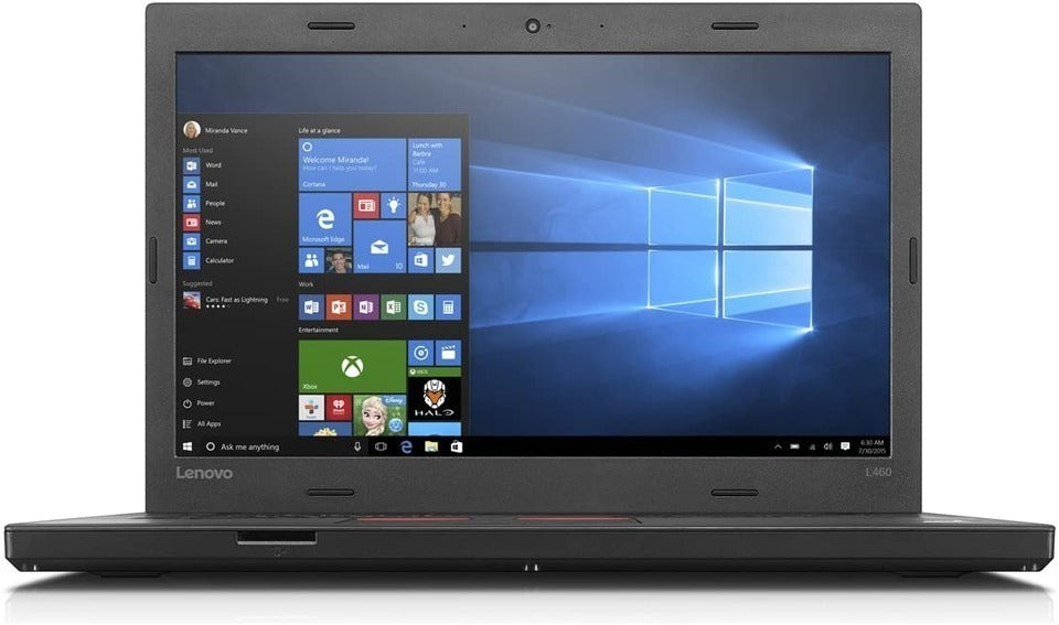 Lenovo T450 Intel Core i5-5300U 4GB Intel HD SSD 128GB 14" HDReady Win 10 Pro Mar