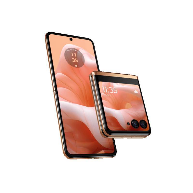 Motorola Razr 40 Ultra 256 GB 6.9" pOLED 5G Android 13 Peach Fuzz - Refurbished