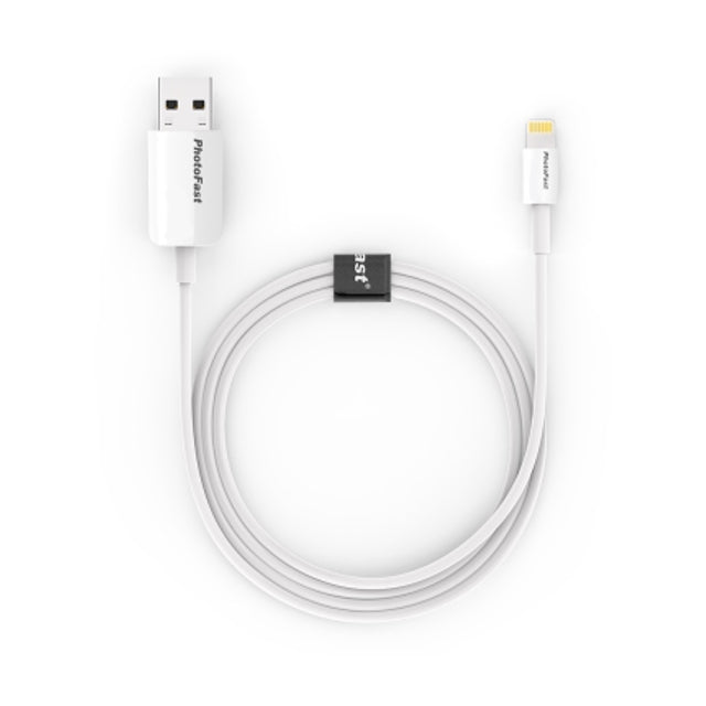 Photofast PBCU332GB Apple Cable Memory Flash OTG USB 3.0/Lightning 32GB 1m - Bianco