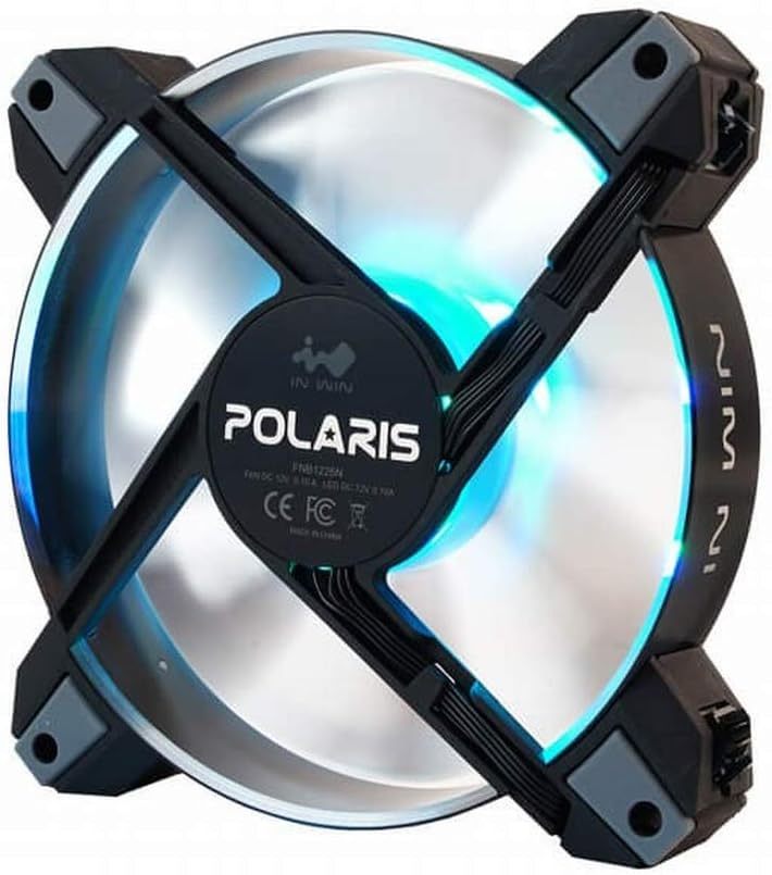 In Win Polaris M RGB Ventola in Alluminio 120 PWM