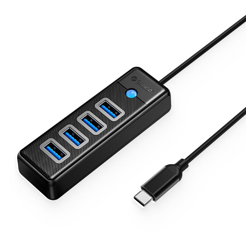 Orico PW4U-C3 HUB USB-C to 4*USB Nero