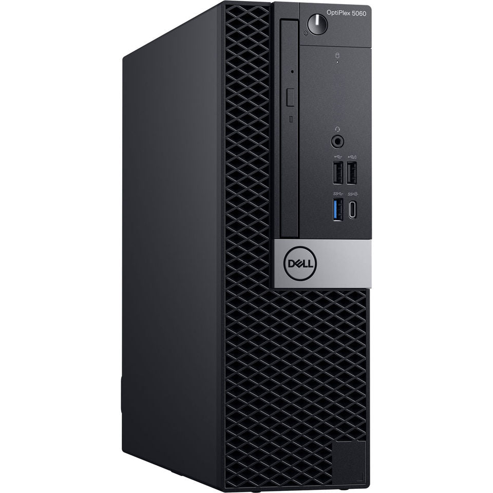 Dell 5060 SFF Intel Core i5-8400 8GB Intel UHD Graphics 480GB Windows 10 Pro MAR - Refurbished Grade A