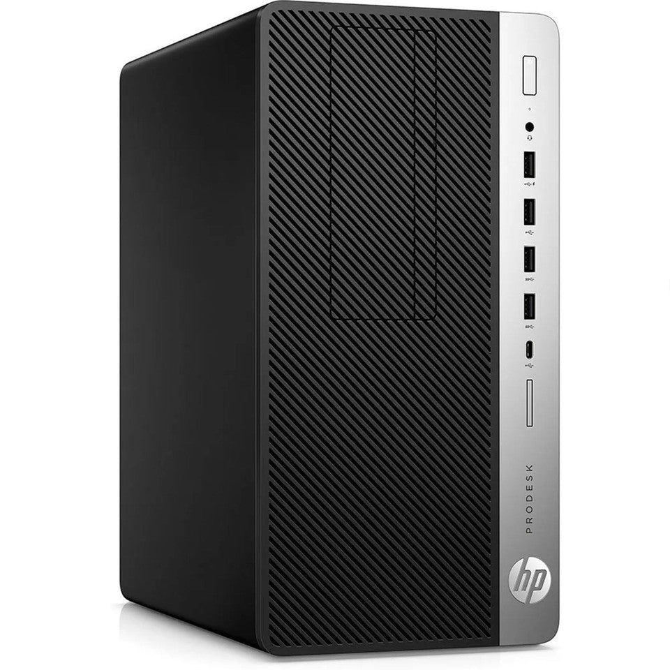 HP 600 G5 Tower Intel Core i7-9700 16GB UHD Graphics 512GB Windows 11 Pro MAR - Refurbished Grade A