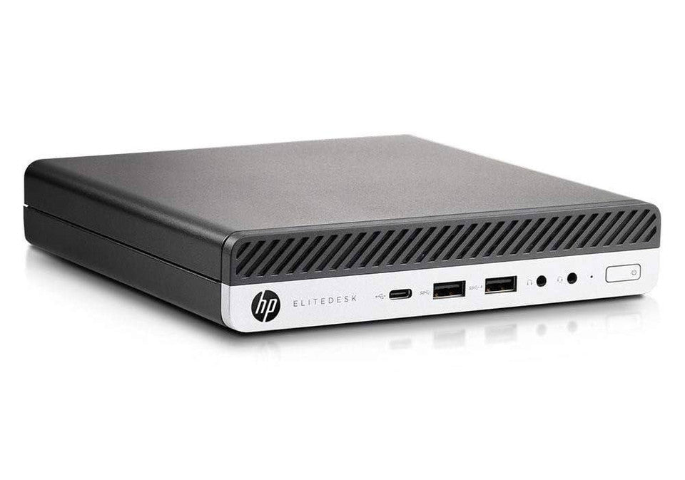 HP 800 G4 DM Intel Core i5-8400T 8GB Intel UHD Graphics 256GB Windows 11 Pro MAR - Refurbished Grade A