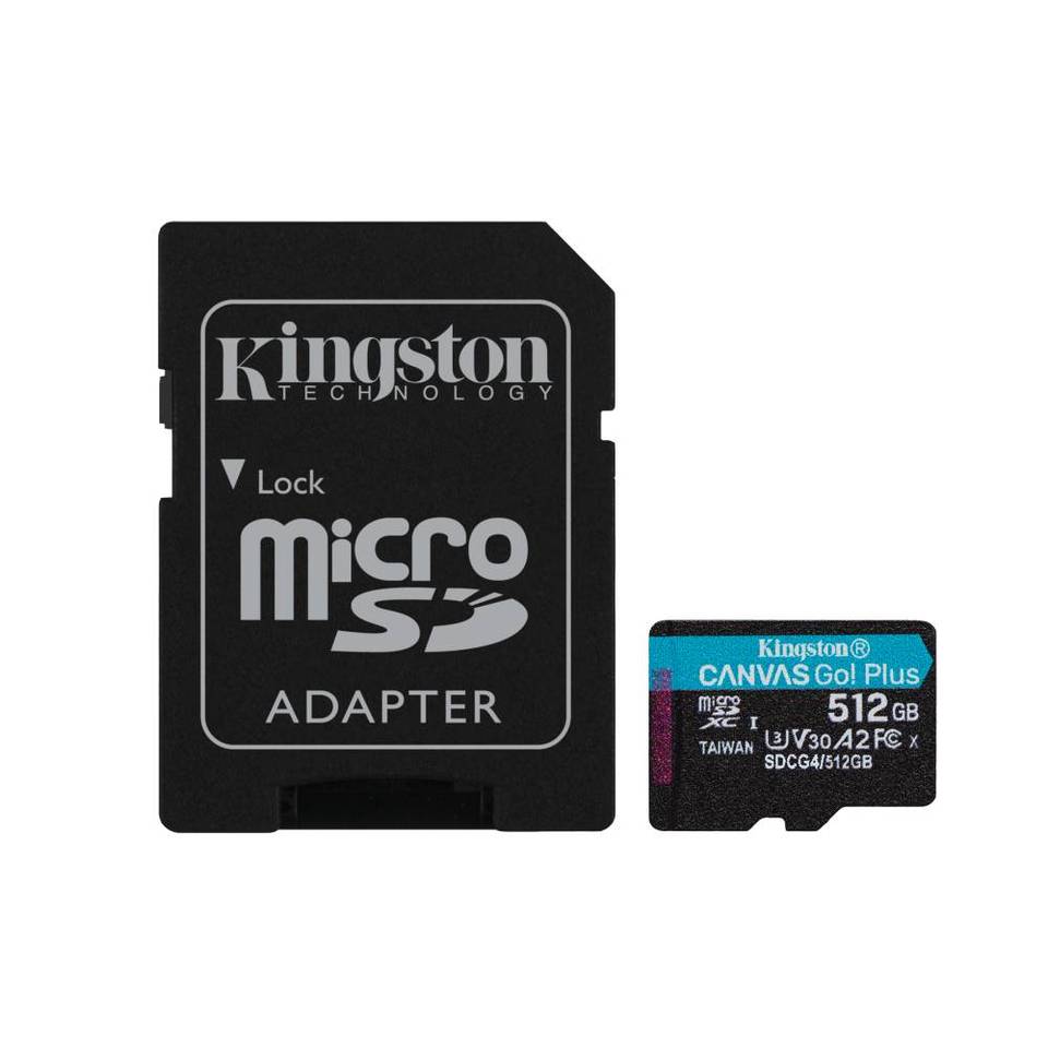 Kingston Canvas Go! Plus Scheda MicroSDXC 512GB