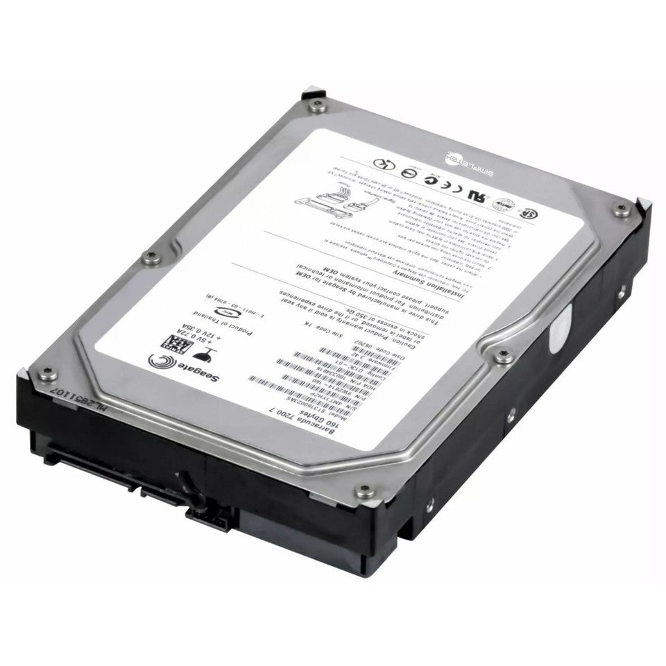 Seagate Barracuda ST3160XXXAS HDD 160GB 7200RPM SataIII 3.5"