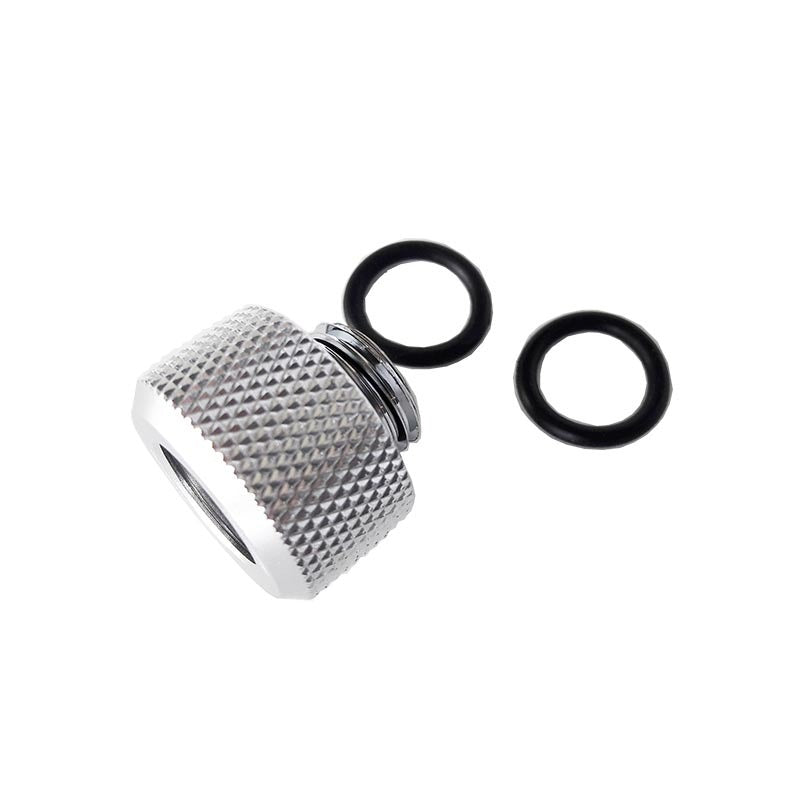 Barrow TFYKN-T12 Connettore Fitting Dritto Tubo Rigido 12mm Argento