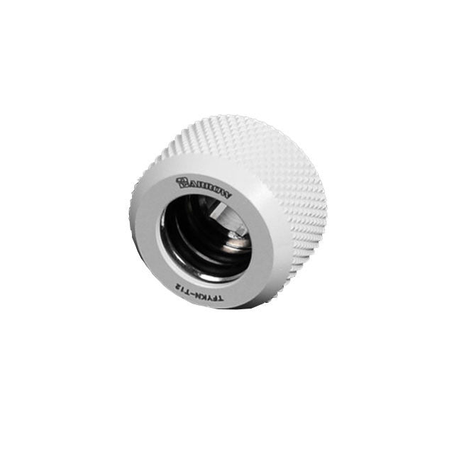 Barrow TFYKN-T12 Connettore Fitting Dritto Tubo Rigido 12mm Bianco