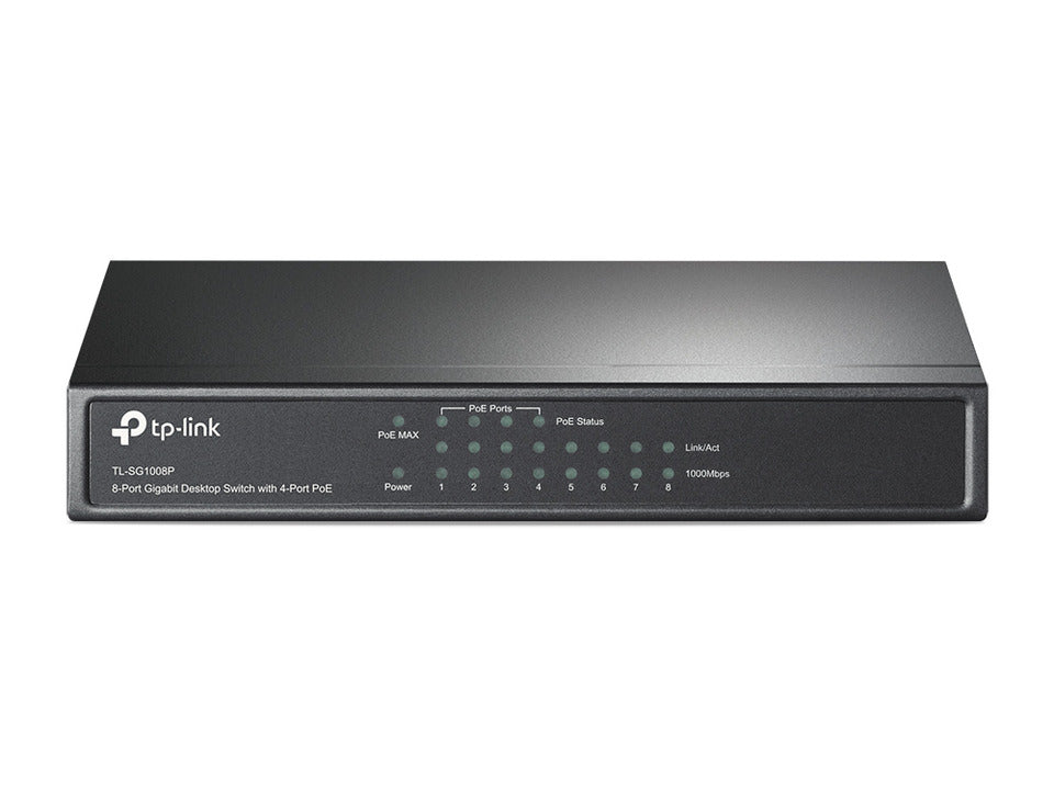 TP-Link TL-SG1008P Switch Gigabit 8 porte PoE