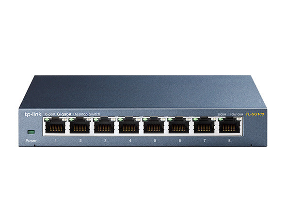 TP-Link TL-SG108 Switch Gigabit 8 porte