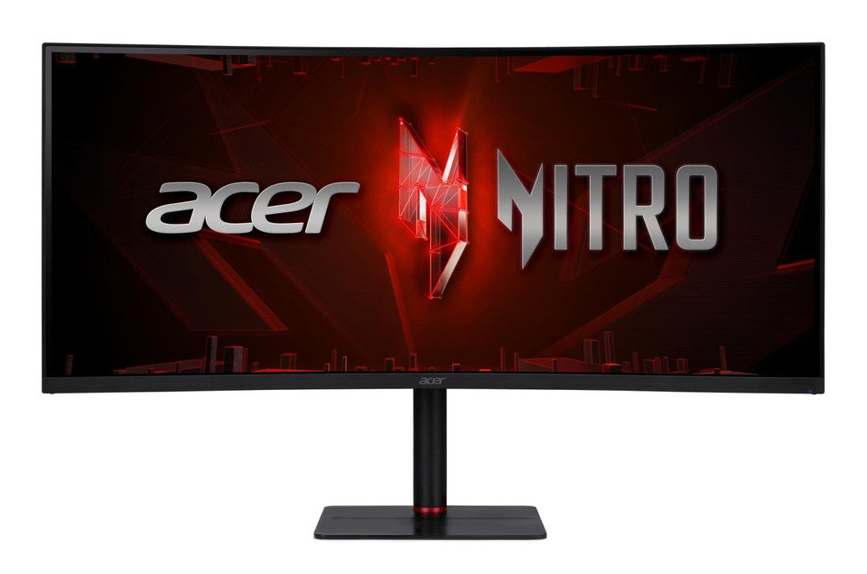 Acer Nitro XV345CURV3BMIPHUZX Monitor Curvo 34" VA 180Hz UWQHD 0.5ms Multimediale USB-C HDMI/DisplayPort